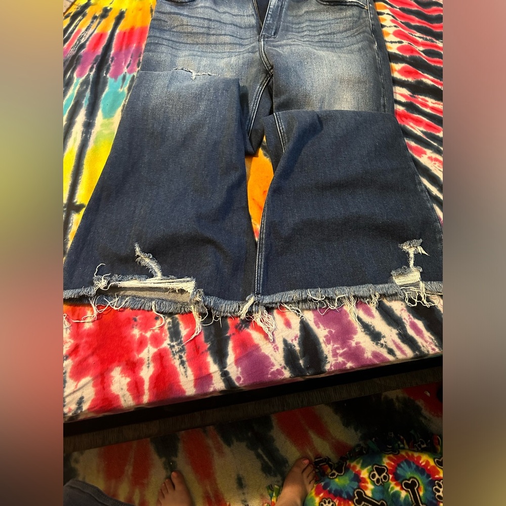 Kancan by Maurice’s extra wide flare jeans